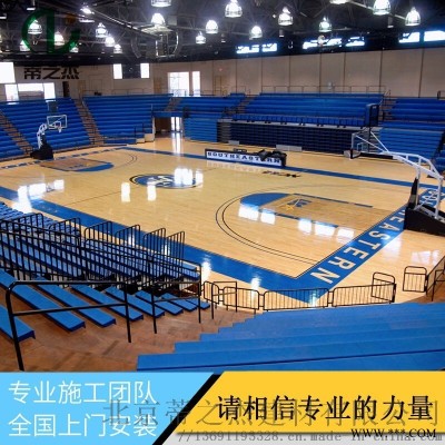 北京室內單雙龍骨運動實木地板可上門安裝