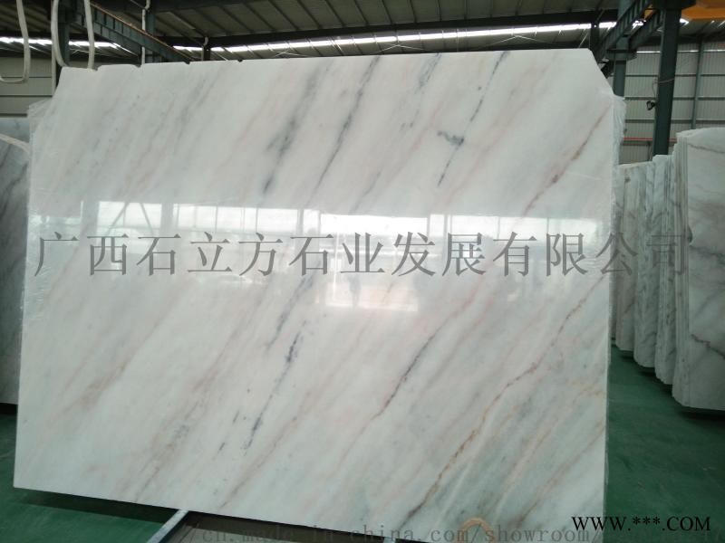 供應(yīng)廣西白天然大理石板材可加工桌面板，臺面板