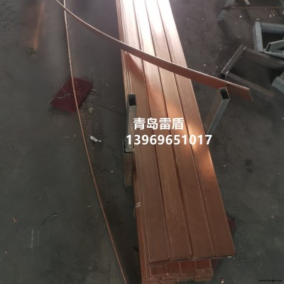 鍍銅扁鋼生產廠家  雷盾25*4鍍銅扁鋼    40*4銅包鋼接地扁鋼  50*5鍍銅扁鋼
