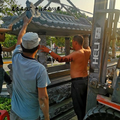 長方形香爐 帶蓋 墓地祭祀供奉用品專業(yè)寺廟石雕 惠安石雕
