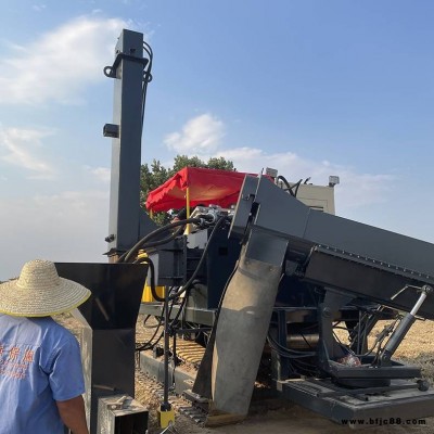 德信 DX-445路沿石滑模成型機 自行走路肩石滑模機 多功能水溝水渠滑模機