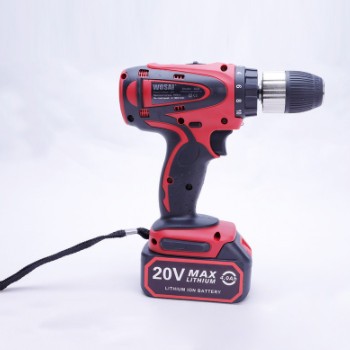 多功能充電鉆 WOSAI 12V充電鉆槍式鋰電手槍鉆無線電動螺絲刀單電