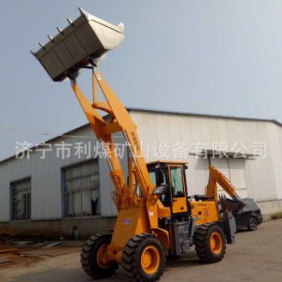 挖掘機 利煤多功能微型挖掘裝載機 廠家直銷農用果園兩頭忙挖掘機