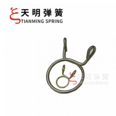 廠家供應機械扭簧拉簧不銹鋼彈簧扣扭轉彈簧油管卡簧開關彈簧定