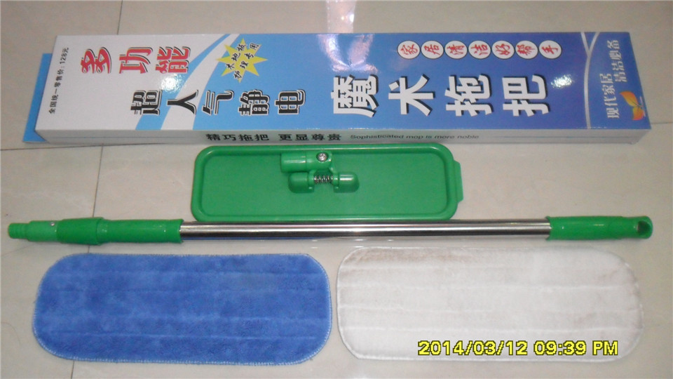 供應民樂牌靜電拖把 魔術拖把 木地板專用拖把 貼牌加工示例圖7