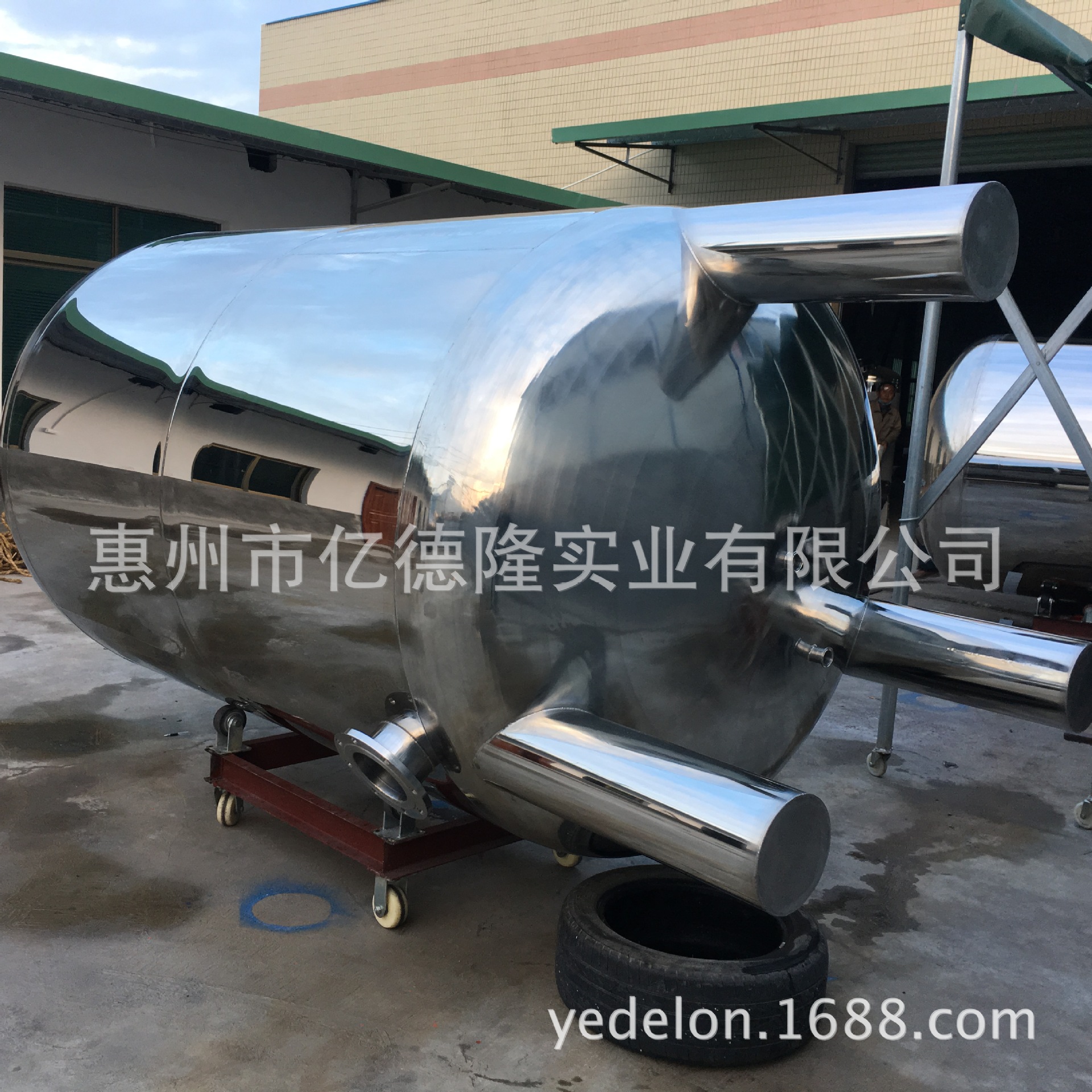不銹鋼無(wú)菌水箱 衛(wèi)生級(jí)儲(chǔ)存罐 原水箱 8k雙鏡面食品級(jí)1噸2噸5噸10示例圖3