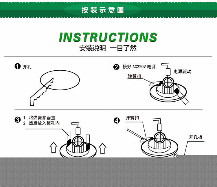 嘉韜12vLED天花燈LED櫥柜燈  房車燈具led酒柜燈嵌入式射燈高顯指示例圖10