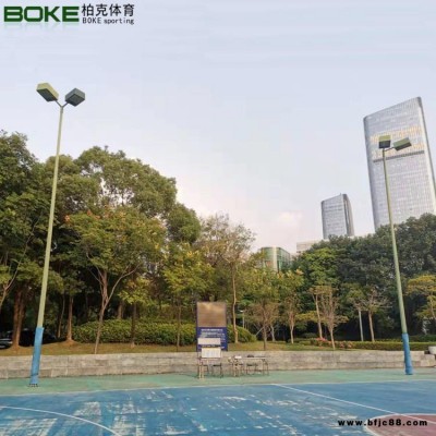 BK-2019學校球場燈桿7米 led路燈燈桿 庭院燈燈桿 可批量定制生產 柏克燈桿廠家供應