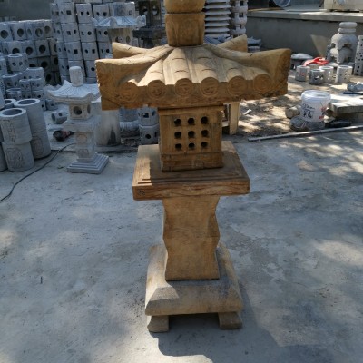 諾涵雕塑中式草坪燈園林景觀石燈制作批發景觀燈