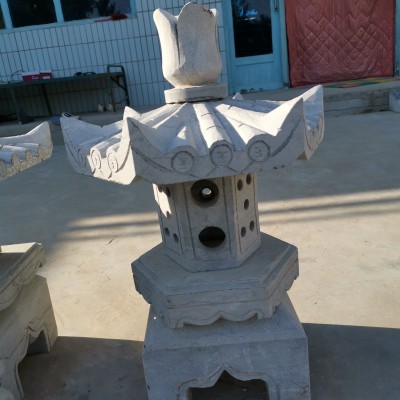 廠家直銷中式草坪燈仿古小石燈制作批發景觀燈
