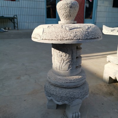 仿古做舊石雕庭院戶外園林景觀石燈制作批發景觀燈