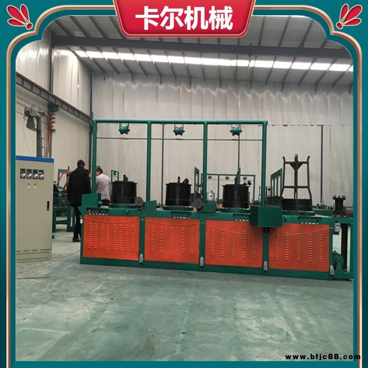 河北卡爾 變頻滑輪式拉絲機(jī) 滑輪式水冷拉絲機(jī)