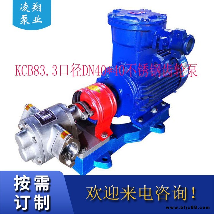 凌翔泵業(yè) KCB齒輪式輸油泵 齒輪油泵 油泵齒輪泵 齒輪泵生產(chǎn)廠家
