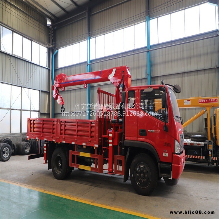 3噸5噸可上藍牌隨車吊 立諾汽車吊廠家定制 6噸8噸汽車隨車起重機LN-S035