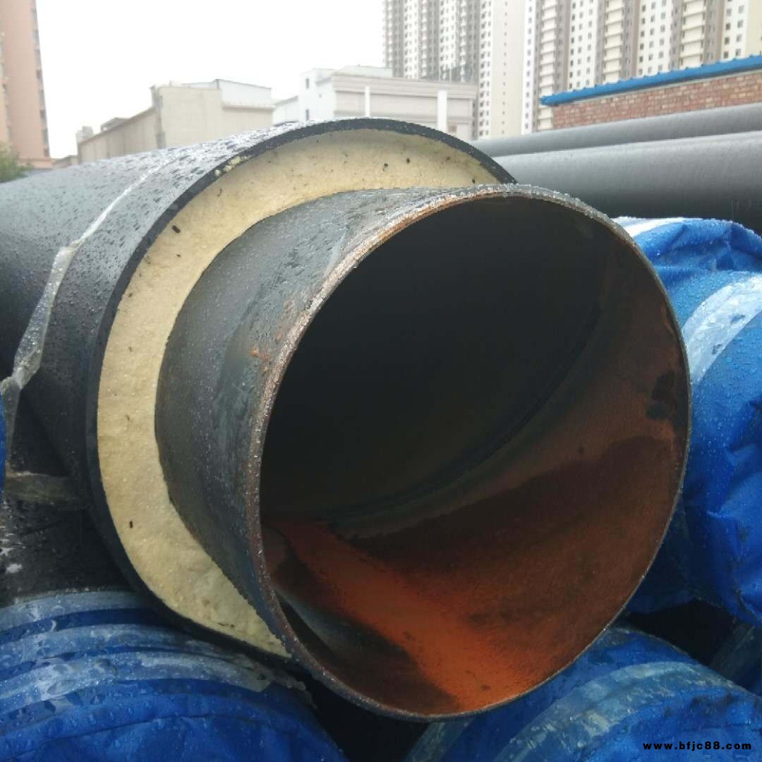 新樂市集中供暖保溫管 聚乙烯夾克直埋管 發泡保溫聚氨酯給水 排水管