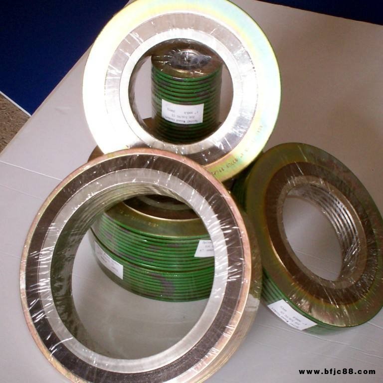 億金供應(yīng)金屬纏繞墊片 不銹鋼石墨密封件 加強內(nèi)外環(huán)金屬纏繞墊石墨墊    批發(fā)價格