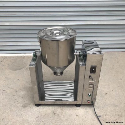 實驗室化工粉劑攪拌機 15L不銹鋼鼓式攪拌機 品創研磨料混合機
