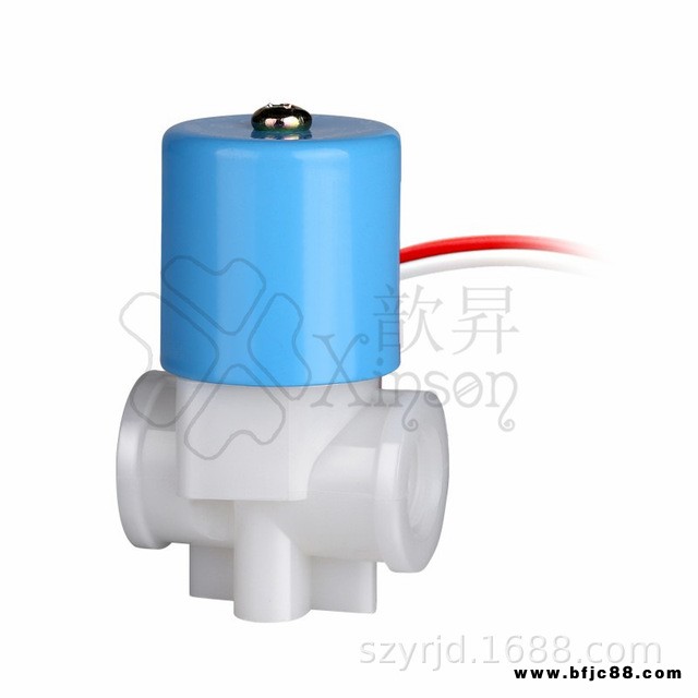 深圳歆昇XINSON批發(fā)電磁閥 PP-SLC-2電磁閥  家用飲水機(jī)電磁閥 快接式電磁閥