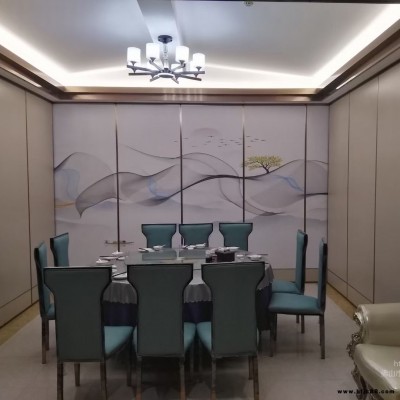 沃歐隔斷隔斷 移動屏風墻 活動隔斷 酒店包廂隔斷 折疊移動固定