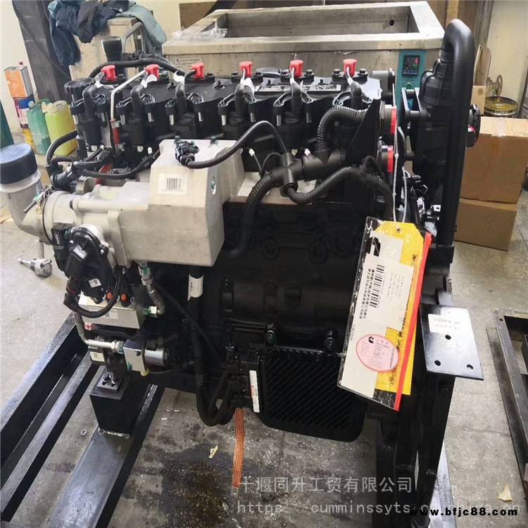 進口康明斯柴油發動機總成QSB33工程機械挖機旋挖鉆機適配QSB33