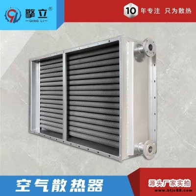 實(shí)力廠家 工業(yè)導(dǎo)熱油換熱器 蒸汽不銹鋼空氣換熱器熱水散熱器可定制