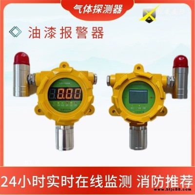 工業(yè)固定式油漆報(bào)警器 噴漆車間可燃?xì)馄犰F濃度檢測儀 油漆探頭探測器有毒苯報(bào)警儀 GT-XA523欣安