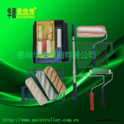 油漆輔料滾筒刷，260*300濾網伸縮桿油漆托盤滾筒刷