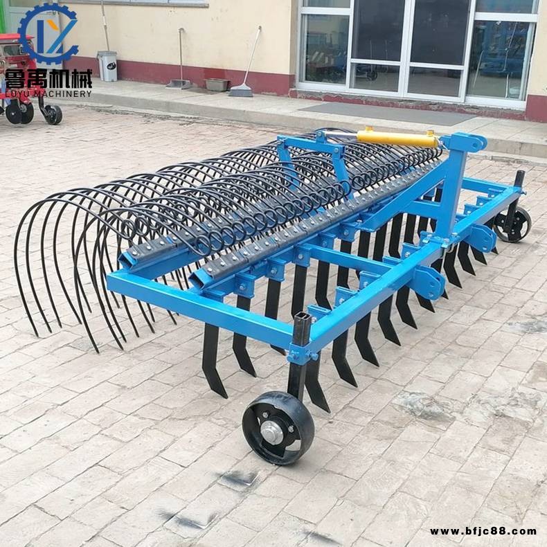彈齒摟膜機(jī) 殘膜摟拾機(jī) 廢膜地膜收集機(jī) 雜草摟草機(jī)