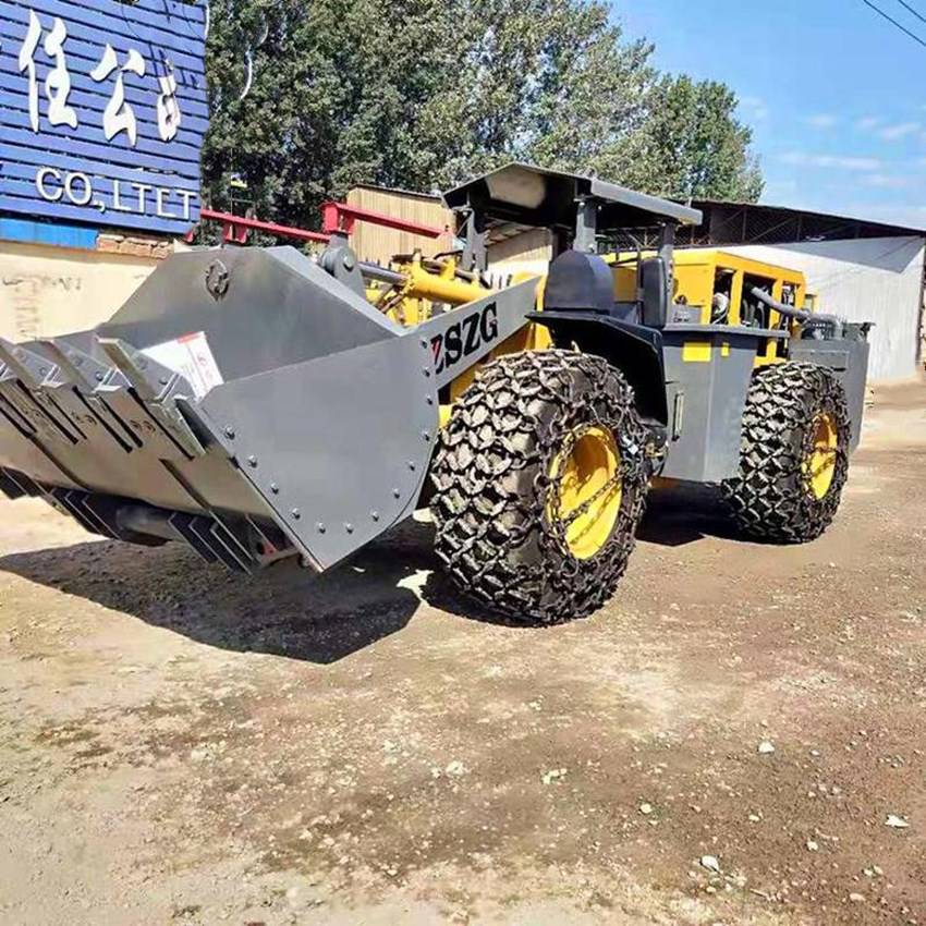 2噸礦井用裝載機(jī)井下鏟車(chē)s礦井巷道鏟車(chē)帶防護(hù)鏈耐用河南