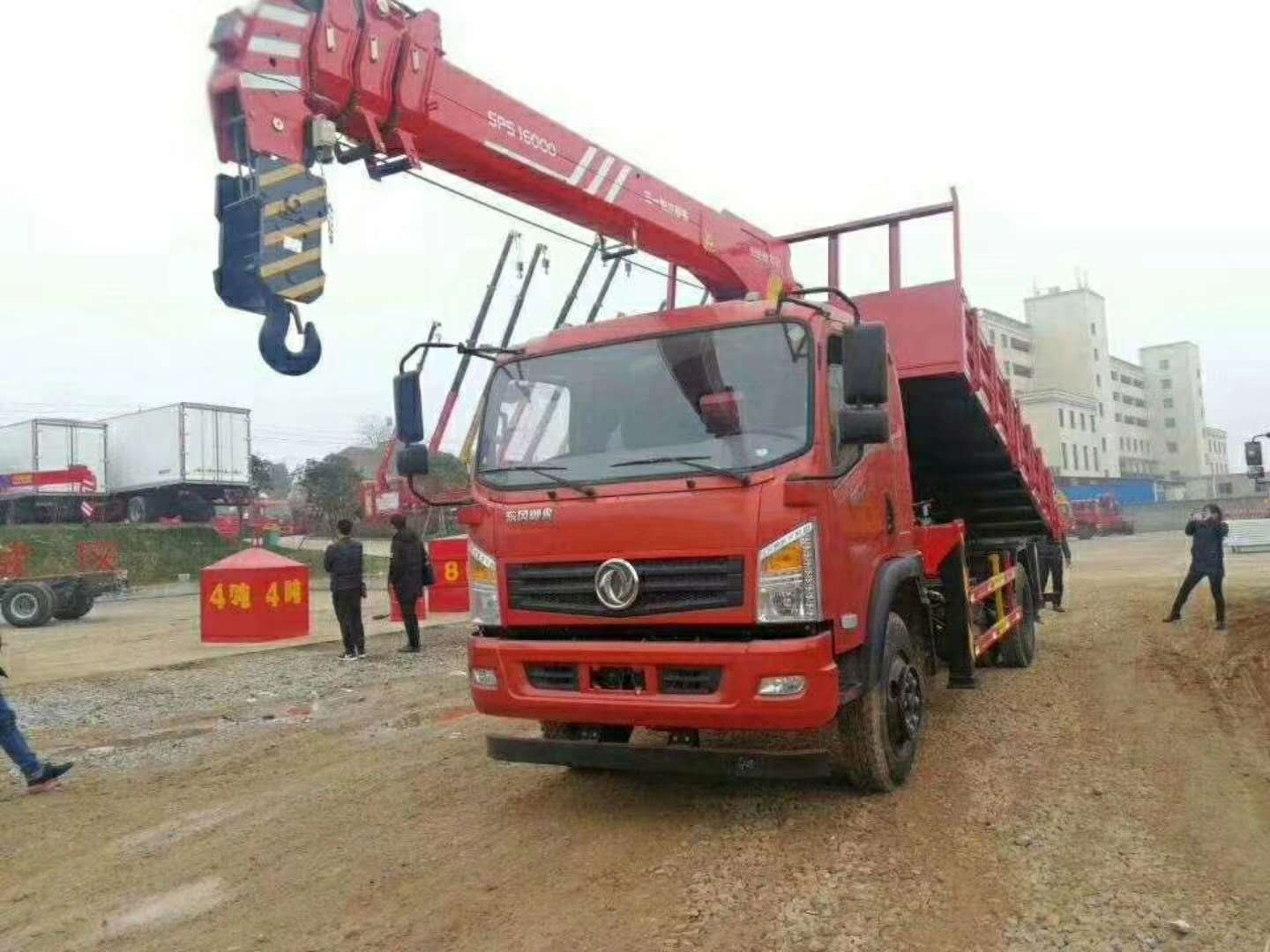 多功能自卸隨車吊三一7噸隨車起重機徐工石煤程力各品牌均有現貨示例圖2