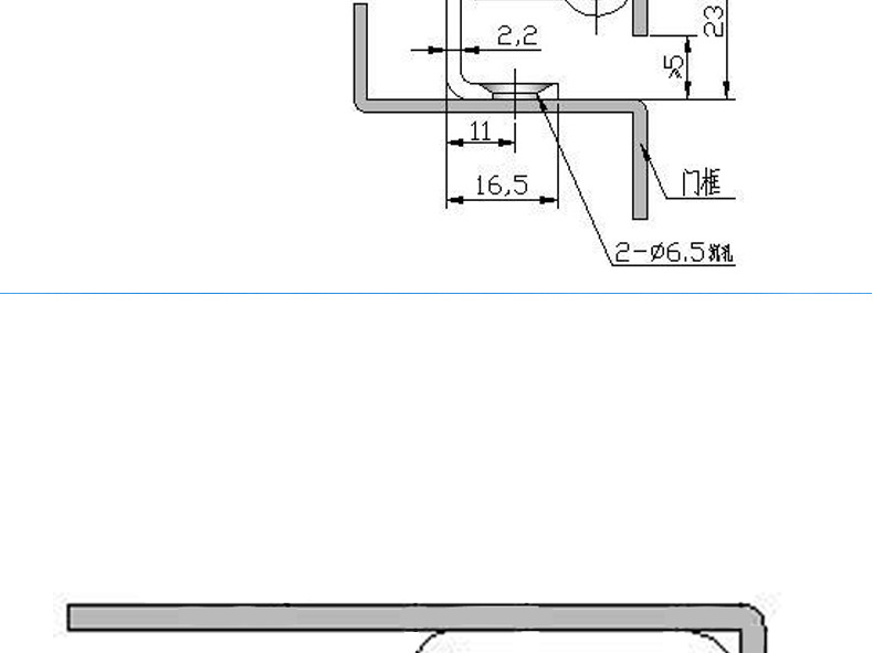 納匯品牌高壓機(jī)電箱合頁鉸鏈中控箱合頁配電箱門鉸鏈發(fā)電機(jī)合頁示例圖4