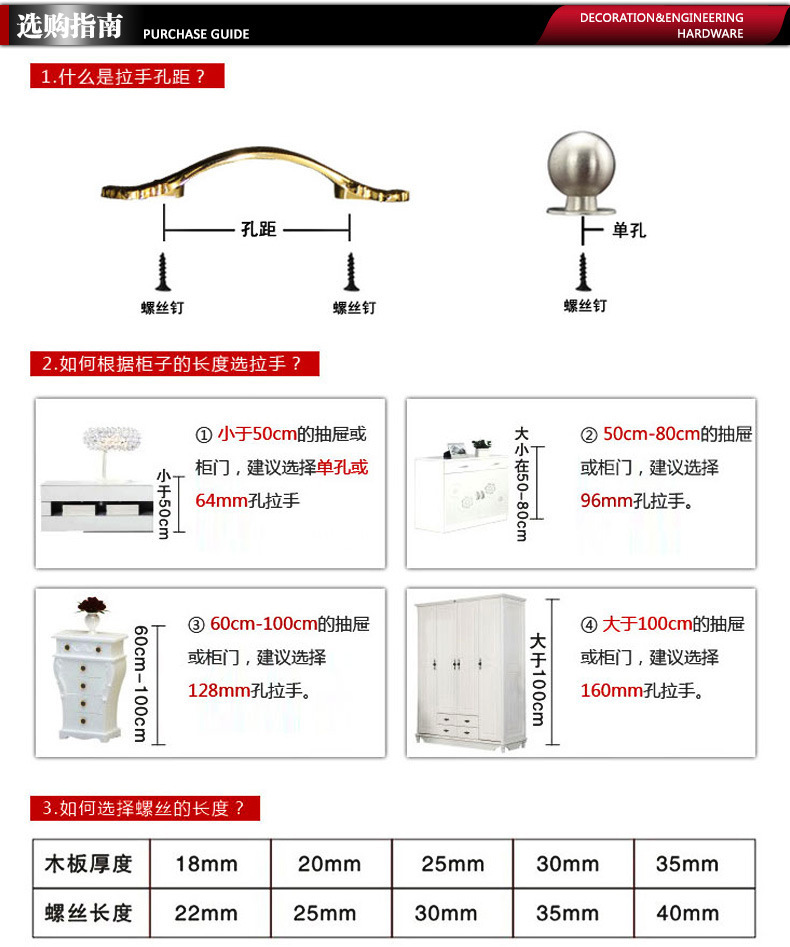 溫州廠家直銷歐式田園簡約鋅合金拉手 抽屜櫥柜門把手 銀金 2118示例圖10