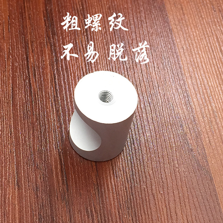 太空鋁合金啞光小拉手五金小圓點(diǎn)現(xiàn)代簡(jiǎn)約抽屜衣柜櫥柜家具門(mén)把手示例圖4
