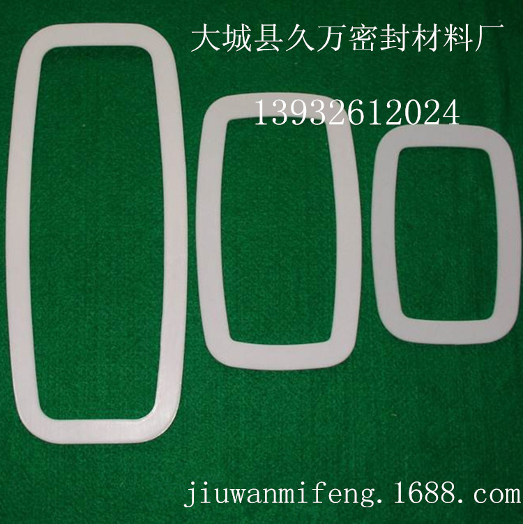 精加工PTFE  鐵氟龍異性件 機(jī)械密封四氟墊片聚四氟乙烯密封件示例圖4
