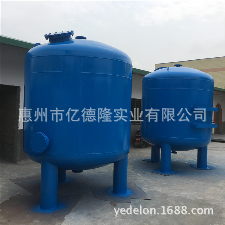 304不銹鋼機械罐 石英砂 活性炭多介子過濾罐材質 外部管路蝶閥示例圖20