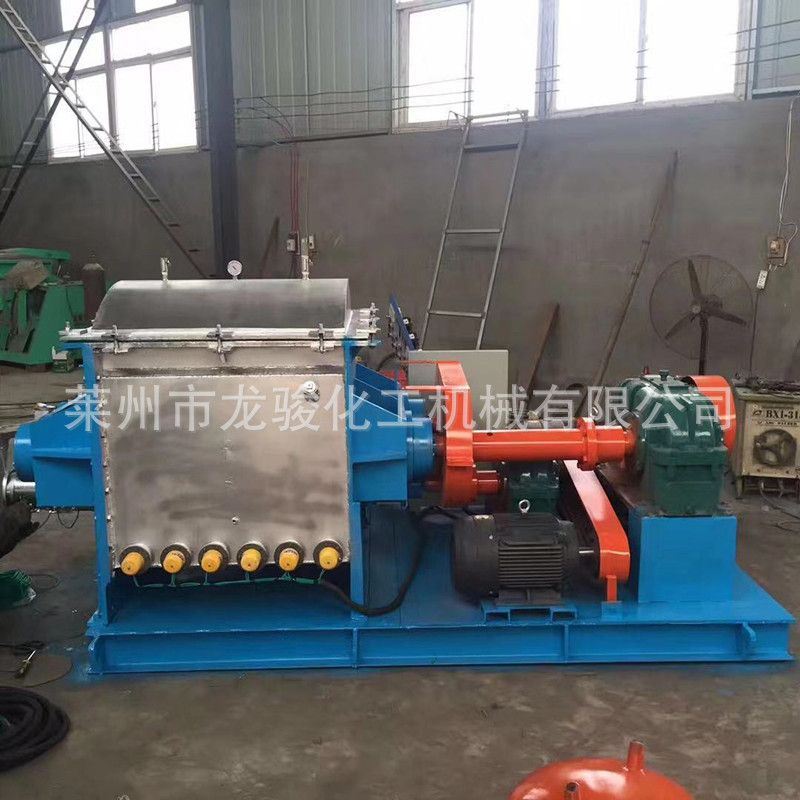 不銹鋼捏合機(jī) 電加熱捏合機(jī) 球閥下出料捏合機(jī) 丁基膠專用捏合機(jī)示例圖6