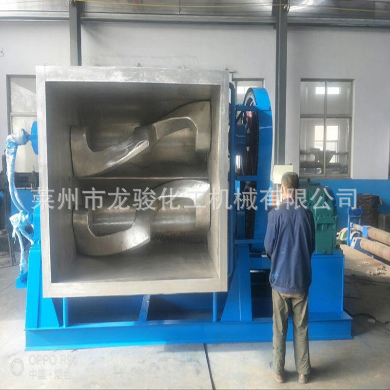 不銹鋼捏合機(jī) 電加熱捏合機(jī) 球閥下出料捏合機(jī) 丁基膠專用捏合機(jī)示例圖11