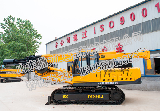 河南DF-30旋挖鉆機_ 旋挖機_小型旋挖鉆機_打樁機--山東鼎力示例圖1