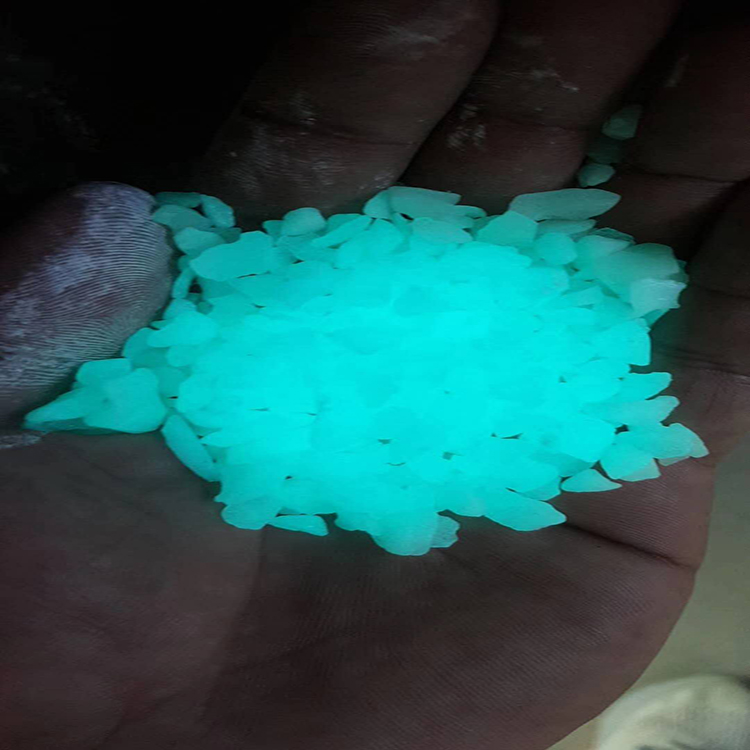 澤德礦產 樹脂夜光石 盆栽發(fā)光鵝卵石  廠家直銷