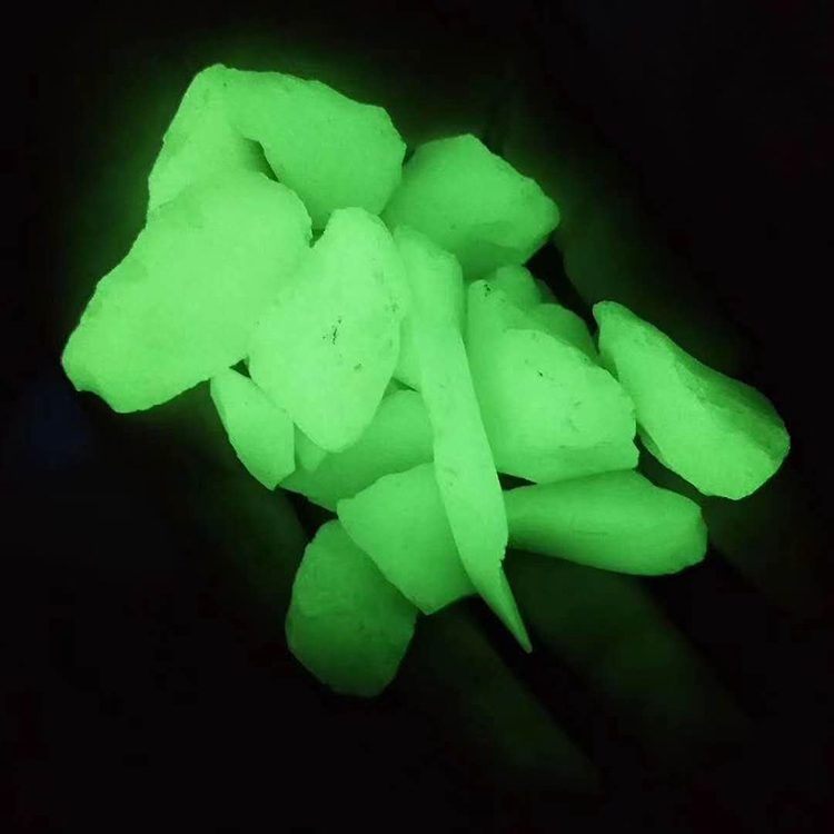 澤德礦產 樹脂夜光石 盆栽發(fā)光鵝卵石  廠家直銷