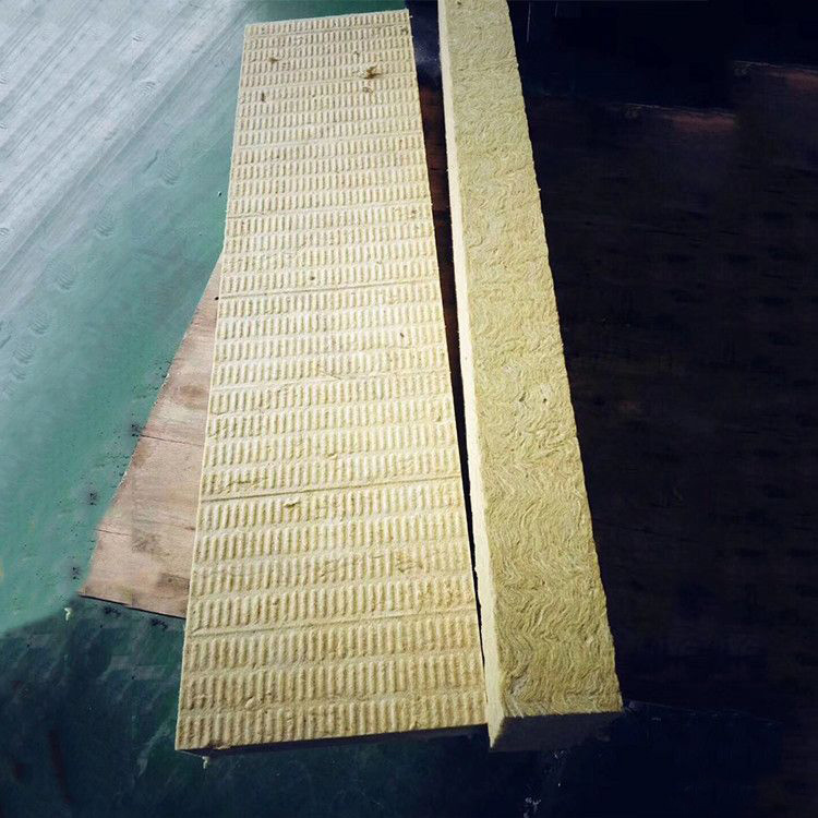 加工巖棉保溫一體板 瑞日保溫 憎水巖棉板防火巖棉板可種規格 A級消防防火保溫巖棉