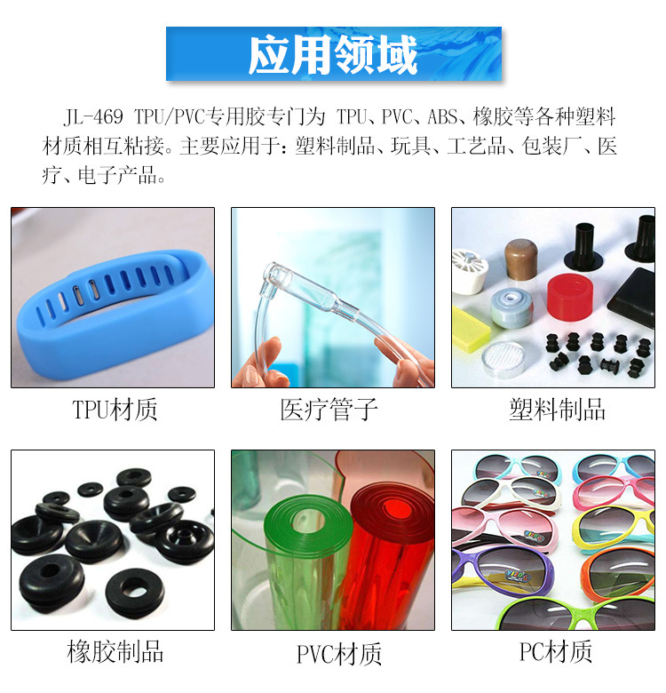 聚厲廠家直銷柔軟不發脆tpu/pvc專用膠水 強力tpu塑料快干膠水示例圖22