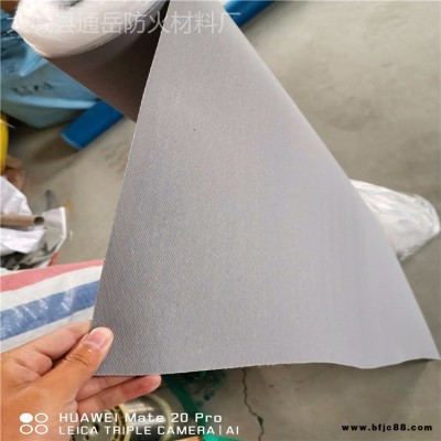 永州供應擋煙垂壁布 邵陽廠家批發阻燃硅鈦防火布 顏色齊全 通岳防火材料 硅鈦合金布 納米阻燃布 加工防水苫布