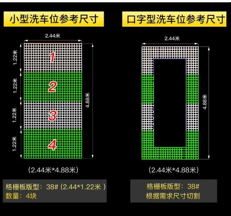 晟源產玻璃鋼4s店專用格柵格柵品質保證