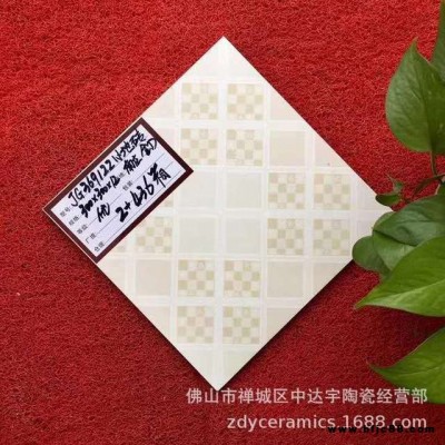 佛山 300300浴室防滑陽臺北歐廚衛(wèi)印花磚小瓷片地板磚瓷磚工程磚 安達仕陶瓷ZY3030-A