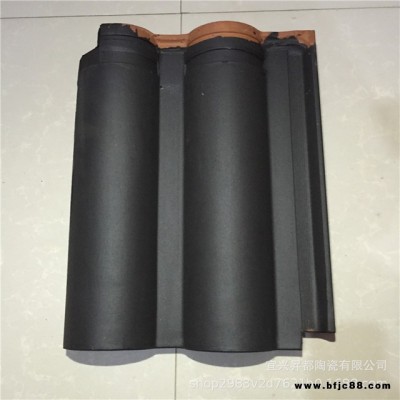 宜興雙筒瓦，黑色屋面瓦，徽派琉璃瓦 ，仿古建筑瓦， 廠(chǎng)家批發(fā)優(yōu)惠雙筒瓦