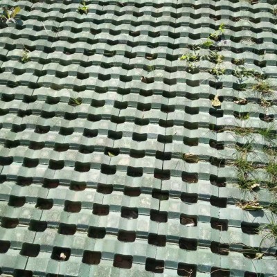 八字形紅色植草磚 鄭州滎陽供應 擋土墻磚 建菱
