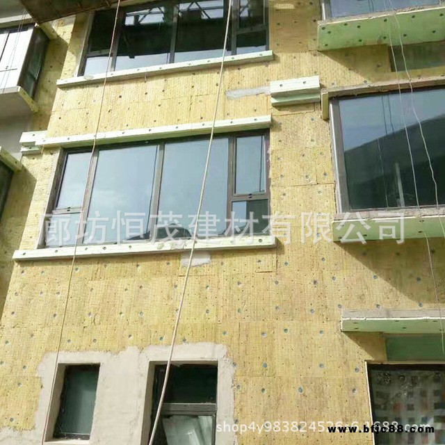 大城廠家直供外墻防水 巖棉板 外墻 保溫 國標(biāo)防水憎水 巖棉保溫板