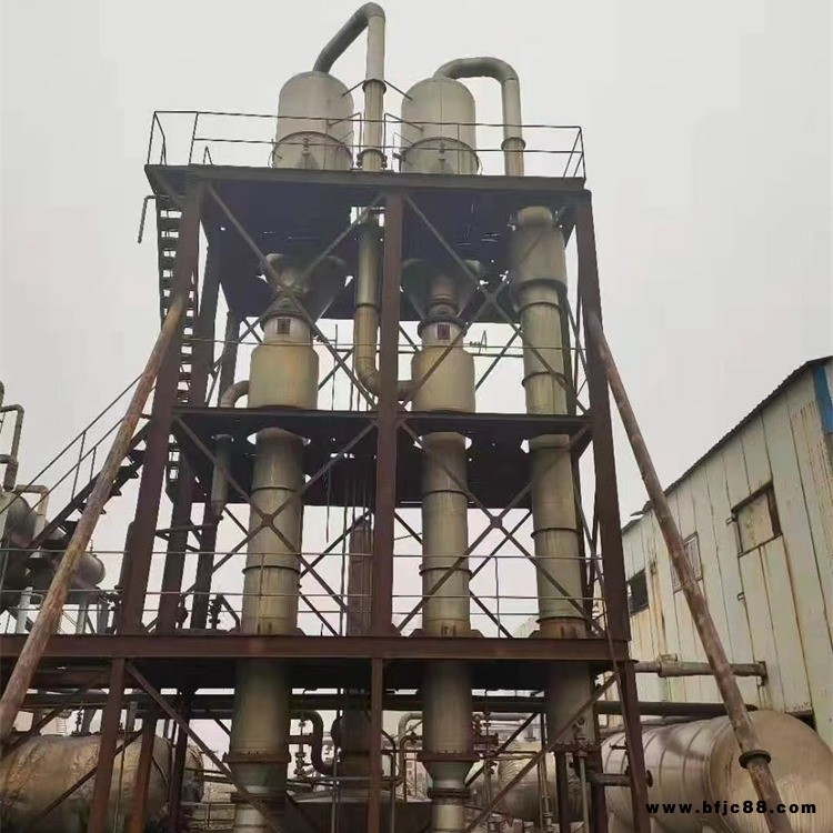 二手鈦材蒸發器 二手鈦材三效五噸強制循環蒸發器 二手mvr蒸發器 盈科機械 二手多效鈦材蒸發器