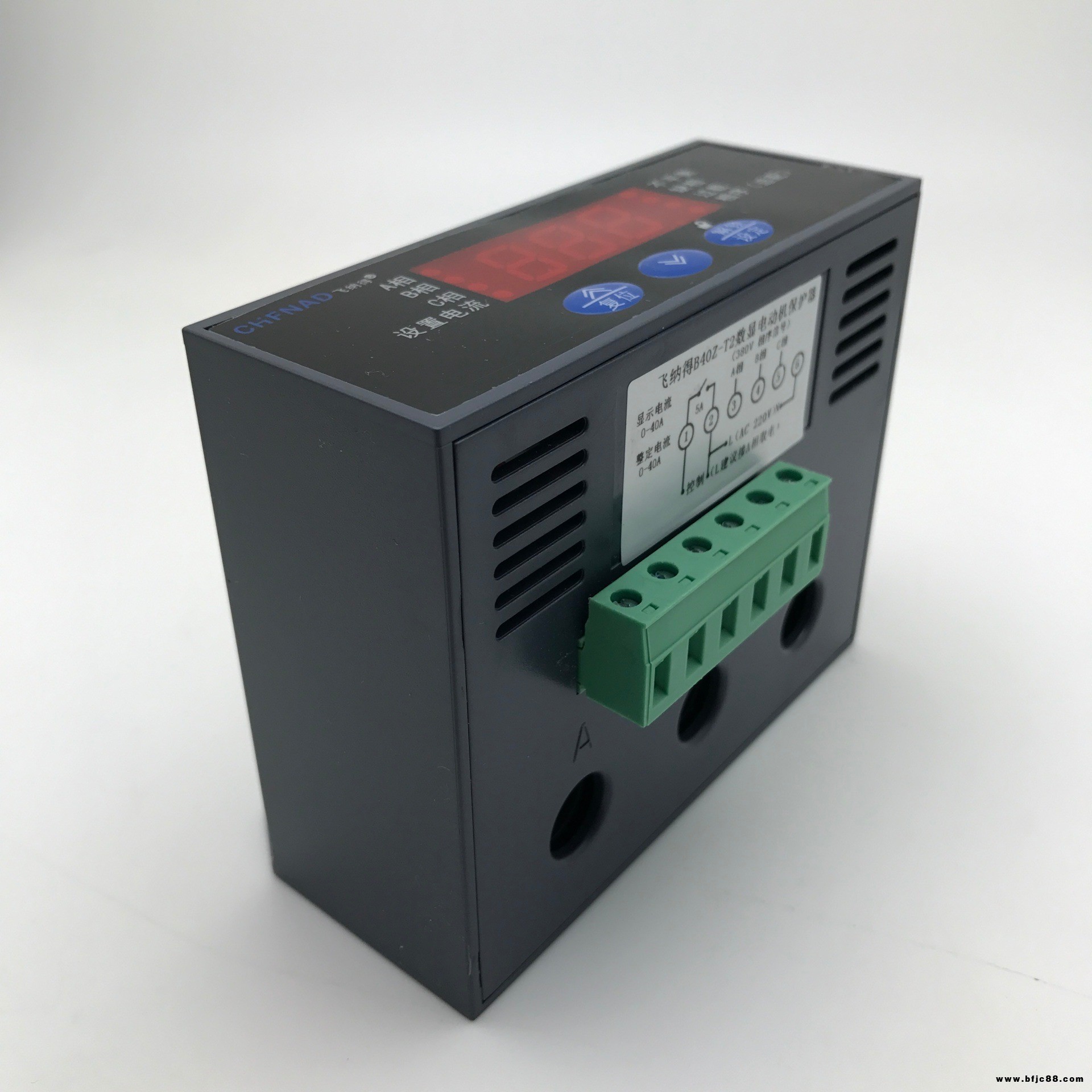 飛納得VJ-201 LED顯示堵轉(zhuǎn)保護(hù)器壓縮機(jī)保護(hù)器電動(dòng)機(jī)斷相保護(hù)